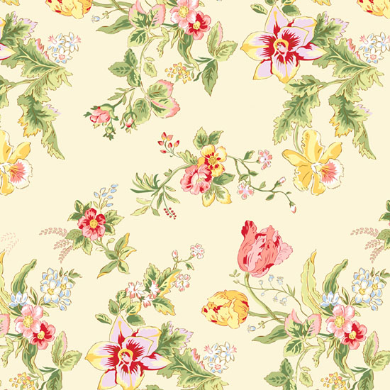 Floral textile design (click image for more)