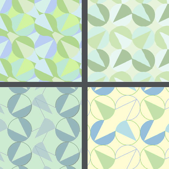 Geometric textile design (click image for more)