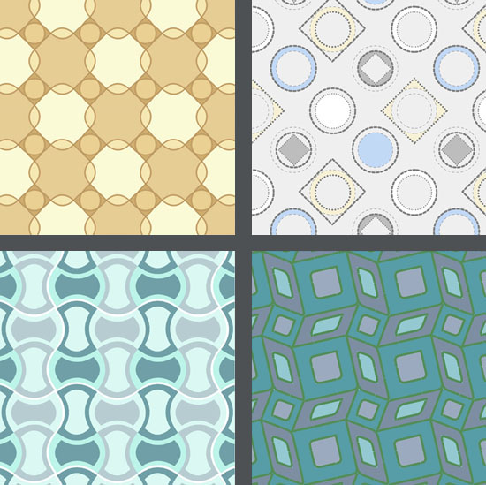 Geometric textile design (click image for more)