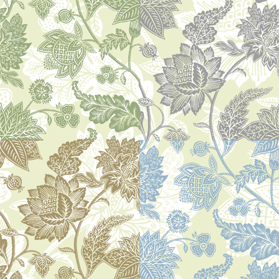 Floral textile design (click image for more)